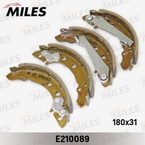 Колодки барабанные (AUDI 80 (B2), VW GOLF I/II/III, PASSAT (32B)) (TRW GS8166) E E210089 MILES