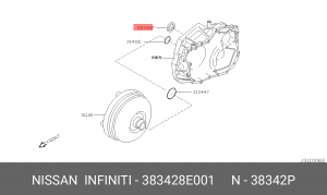 NISSAN ALMERA 38342-8E001 NISSAN