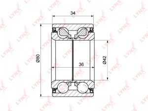 HYUNDAI ELANTRA (2000>)/ COUPE (GK) (2002>) WB-1248 LYNXAUTO