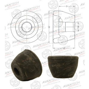 Сайлентблок переднего продольного рычага (внешний) Avantech ASB0326 AVANTECH