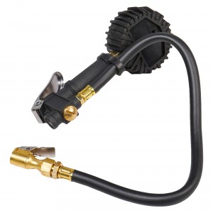 Пистолет для подкачки шин AIRLINE с манометром, 14 Атм, с клапаном сброса PRO ATBU008 AIRLINE