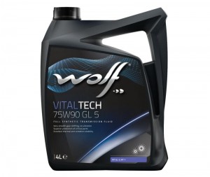 WOLF VITALTECH 75W90 GL 5 4Л MAN 341 Z-2 MAN 342 M-3 MB 235.8 SCANIA STO 1:0 API 8323669 WOLF