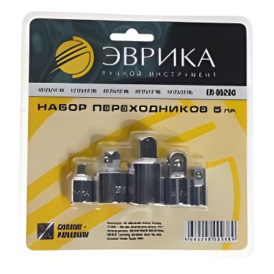 Набор переходников 5 предметов ЭВРИКА ER-95260 EVRIKA
