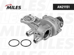 Насос водяной (с корпусом/усиленное оснащение) AUDI/VW 1.6/1.8/1.9TD/2.0 99 (DOL AN21151 MILES