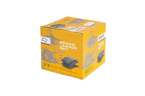 накладки тормозные с ЗАКЛЕПКАМИ STD! 19030 22.5-19.9 (420x180) (93049 6x15 96)\  Z10749 ZENTPARTS