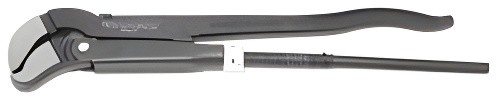 Ключ газовый 85мм 1.5" S-образный 45град. ROCKFORCE RF684C17 ROCK FORCE