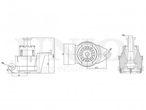 Опора двигателя задняя RMP-15029 UNIO
