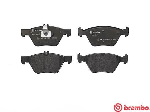 Колодки тормозные P50026 P50026 BREMBO