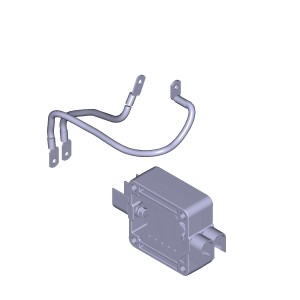 Провод ЯМЗ-534,5344 подогревателя - масса АВТОДИЗЕЛЬ 5340377004201 YAMZ