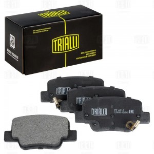 Колодки торм. Toyota Verso (09-) диск. зад. (PF 4116) PF 4116 TRIALLI