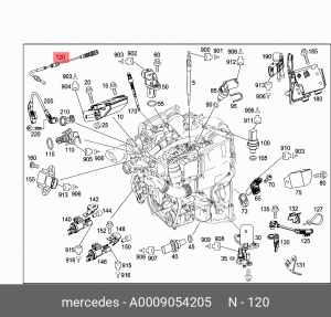 ДАТЧИК ТЕМПЕРАТУРЫ A0009054205 MERCEDES BENZ