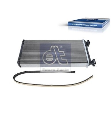радиатор отопителя! Plastic/Aluminium 370x190x43 \MAN TGA 02--> 3.82230 DIESEL TECHNIC