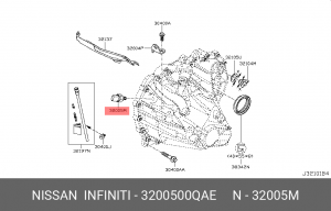 датчик заднего хода!\ Nissan Qashqai 07> 3200500QAE NISSAN