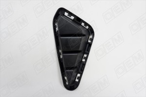 Накладка бампера переднего левая Kia Rio 4 FB седан, 2020-нв, текстурная OEM1520L OEMPARTS
