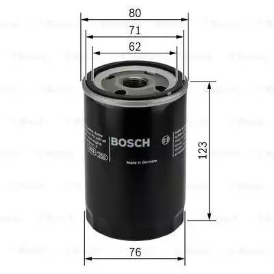AUDI 100/80/ A3/A4/A6 90> 1.6-2.8L 0 451 103 314 BOSCH