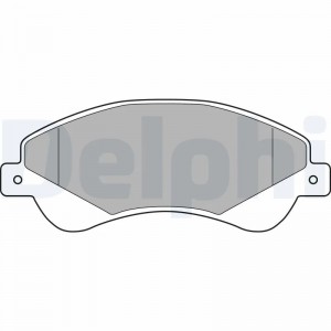 LP1953 колодки дисковые п.\ Ford Transit/Tourneo Connect 2.2TDCi 06> LP1953 DELPHI