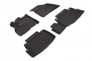 Коврик салона CHERY Tiggo 7 Pro prestige (20-) полиуретан черный (4 предм.) SEIN 95083 SEINTEX
