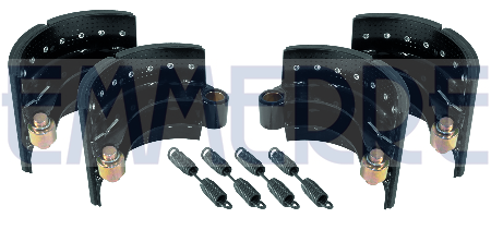 Колодка тормозная BPW 300*200 (комплект на ось) 960597 EMMERRE