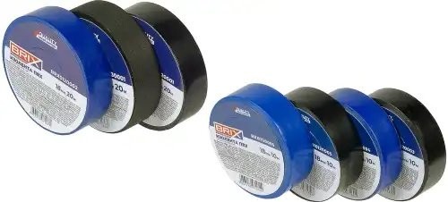 изолента! ПВХ, 18мм х 20м, синяя\ BRX0120002 BRIX