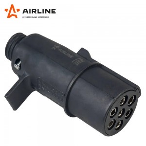 Разъем электрический прицепа ISO 1185 Type N 7-полюсный (вилка пластик) AIRLINE ATE-40 AIRLINE