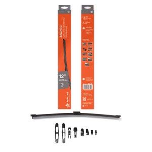 Щетка стеклоочистителя 300 мм 12 задняя бескаркасная, 8 адаптеров AWB-R-300 AWB-R-300 AIRLINE