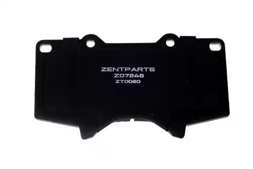 колодки дисковые передние! Toyota Land Cruiser J12 4.0i/3.0D 03> Z07248 ZENTPARTS