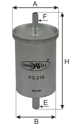 Фильтр топливный FG216 FG 216 GOODWILL