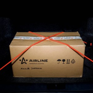 Жгут крепления груза эластичный 0.8мх8мм (2шт.) AIRLINE AS-R-03 AIRLINE