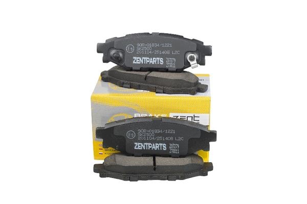 колодки дисковые задние! Subaru Legacy IV 2.0i/2.5 I/Outback 2.5i 03> Z07279 ZENTPARTS