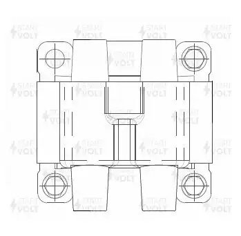 Катушка зажигания Subaru Outback (03-),Legacy (03-) 2.5i SC 1910 SC 1910 START VOLT