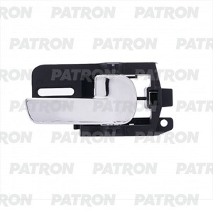 Ручка внутренняя двери передн  задн (прав) Nissan Qashqai 07-13 (хром) P20-1156R P201156R PATRON