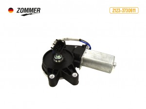 Моторедуктор стеклоподъемника ВАЗ 2123, Калина, Гранта (левый) Евро разъем 21233730611 ZOMMER