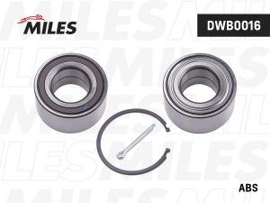 Подшипник ступицы передний RENAULT LOGAN I/SANDERO/NISSAN NOTE 07- с ABS (SKF VK DWB0016 MILES