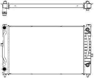 Радиатор системы охлаждения 30611001 SAKURA