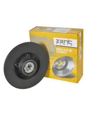 Диск тормозной задний Citroen C3/C4 all 06> Z06281 ZENTPARTS