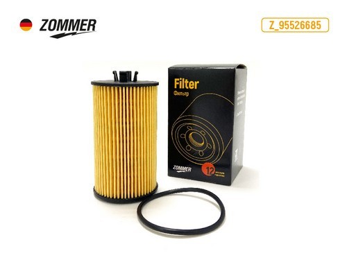 Фильтр масляный CHEVROLET Aveo, Cruze, Orlando; SUZUKI Wagon R; OPEL Agila, Astr Z95526685 ZOMMER