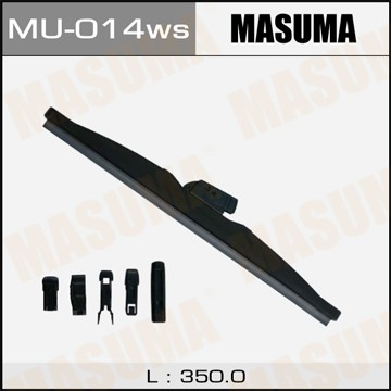 щетка зимняя! 350mm под крючок\ Оптимум MU014WS MASUMA