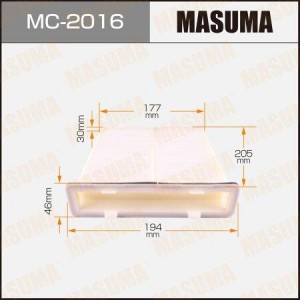 фильтр салона!\ Suzuki SX4 1.6i-2.0D 06> MC2016 MASUMA