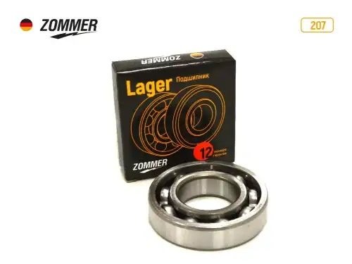 Подшипник ШРУСа для а/м ГАЗ 33027, компрессора ЗИЛ "ZOMMER" 17417 ZOMMER