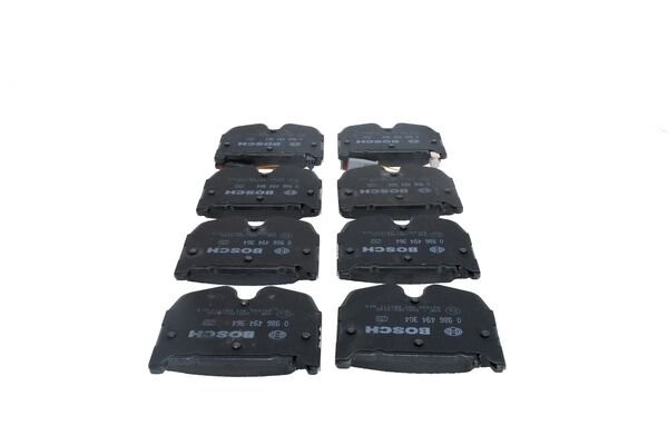 Колодки тормозные MERCEDES S (W220) (02-) передние (4шт.) BOSCH 0 986 494 364 BOSCH