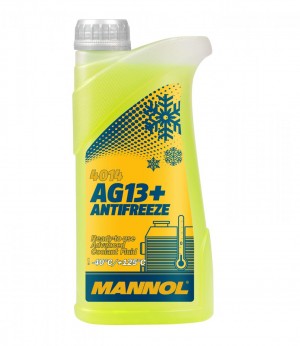 Антифриз MANNOL Advanced AG13+ -40 С желтый 1 кг MN4014-1 MANNOL