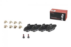 Колодки тормозные FIAT Punto,Panda (94-) передние (4шт.) BREMBO P23096 BREMBO