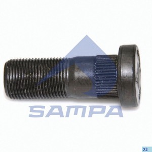 Шпилька колеса RENAULT Midlum (M20x1.5x55) SAMPA 079090 SAMPA