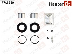 Ремкомплект тормозного суппорта + поршень MERCEDES CLK (C208, C209) 6-97 -, C-CL 77A3550 MASTER KIT