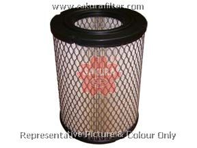 Фильтр воздушный  CHEVROLET TRAILBLAZER 4,2 2005 - 2008 A6536 Фильтр воздушный   A6536 SAKURA