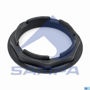 Гайка SCANIA L,P,G,R,S series ступицы передней SAMPA 043.310 SAMPA
