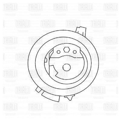 Ролик ГРМ VW Tiguan (07-) 2.0d (натяж.) (CM 6054) CM6054 TRIALLI