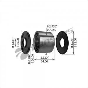 IVECO EUROTECH (1991-1999) (20x70x47/63) 790044 MANSONS