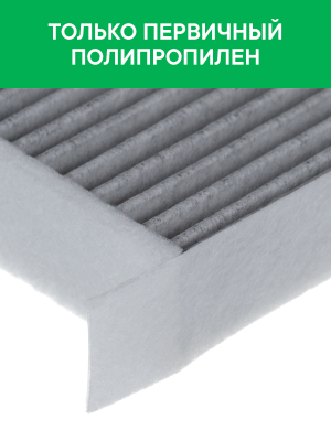 Фильтр воздушный салона PEUGEOT Partner (08-),3008 CITROEN C4 угольный антиаллер RF002CITY RAF FILTER