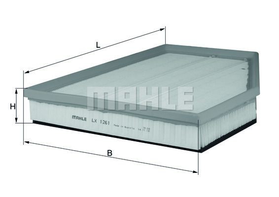 Фильтр топливный KL39 MAHLE KNECHT